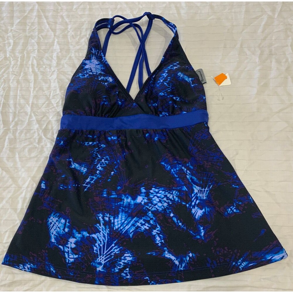 NWOT CHAMPION WOMENS SWIM TANKINI TOP SIZE S 4-6
